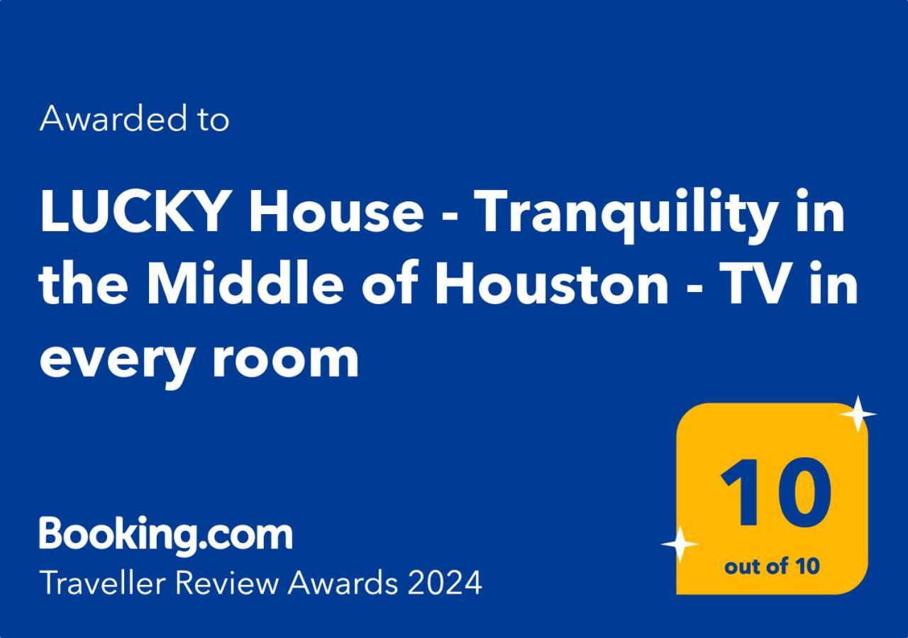 Lucky House - Tranquility In The Middle Of Houston - Tv In Every Room - 300 M2 Exterior foto